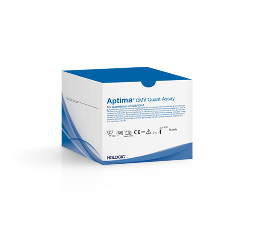 Aptima CMV assay op witte achtergrond