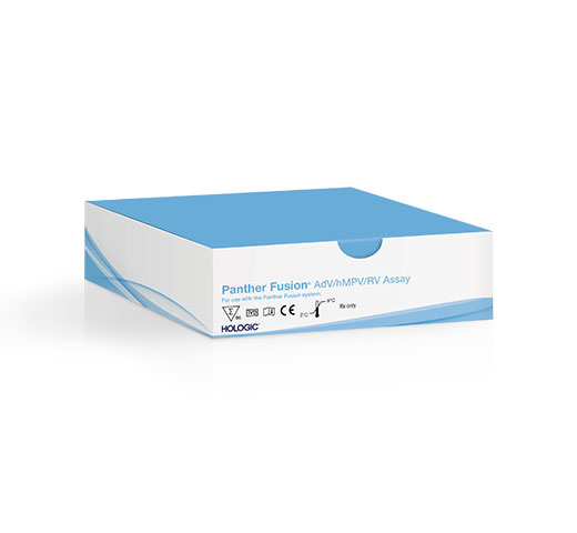 Hologic Panther Fusion® AdV/hMPV/RV assay op witte achtergrond