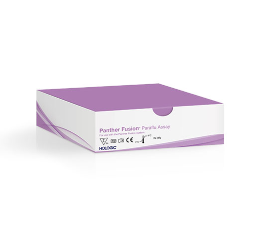 Hologic Panther Fusion® Parainfluenza assay op witte achtergrond