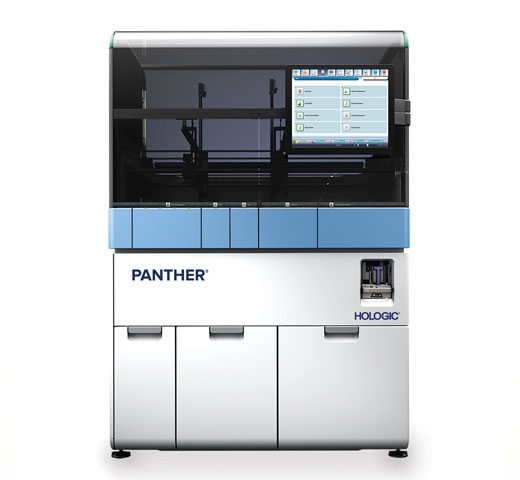 Hologic Panther® systeem op een witte achtergrond
