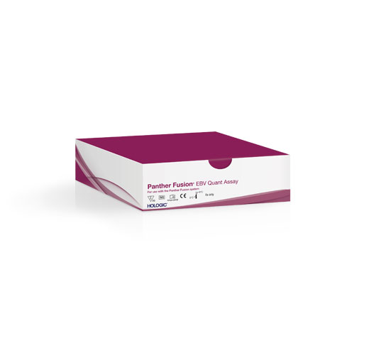Hologic Panther Fusion® EBV quant assay op witte achtergrond