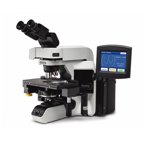Hologic ThinPrep® geïntegreerde imager op witte achtergrond