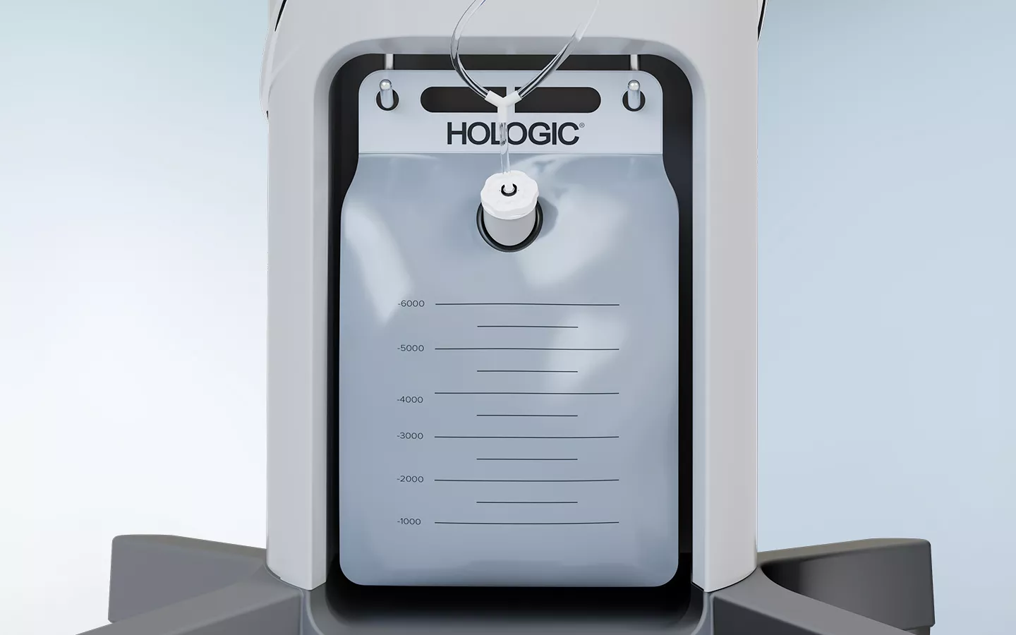 Wegwerp-afvalzak op het Fluent Pro Fluid Management System