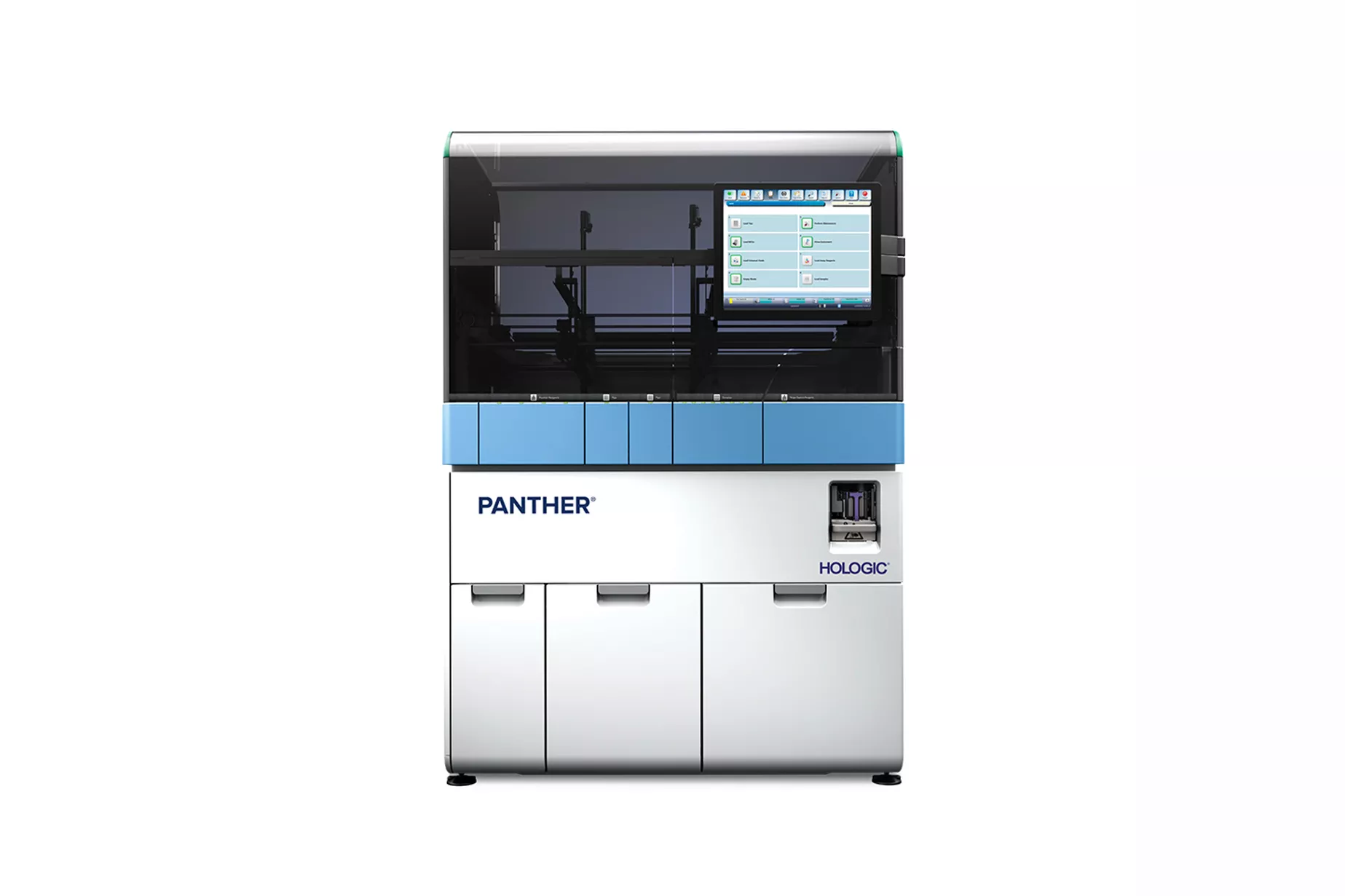 Panther systeem op witte achtergrond