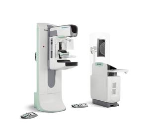 Hologic 3Dimensions™ digital mammografiesysteem op witte achtergrond