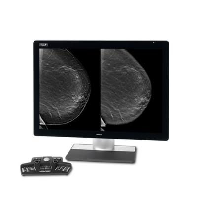 Hologic Intelligent 2D™ gesynthetiseerde beeldvorming op witte achtergrond